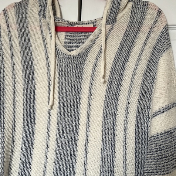 RonJon Womens thin striped hooded Long sleeve - Picture 3 of 4